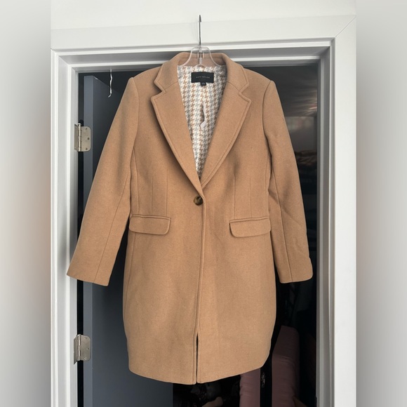 Brand New Wool Blend Ann Taylor Coat, Size XS - Picture 6 of 8